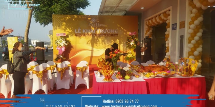 Tổ chức lễ khai trương chuyên nghiệp tại Hòa Bình